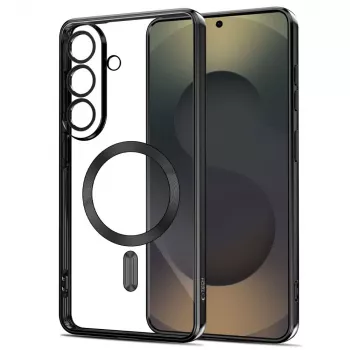 Tech-Protect MagFlex Funda para Samsung Galaxy S26+ - Transparente Negro