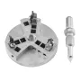 NEO TOOLS 55-540 Juego de coronas de diamante para azulejos y cerámica – 33, 53, 67, 73 mm, 4 piezas con soporte, taladrado en húmedo, vástago hexagonal, robusta caja de almacenamiento