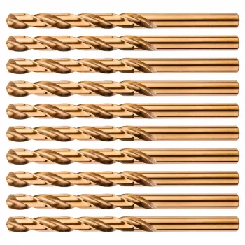 NEO TOOLS Broca para metal HSS-Co 7,0 mm, pack de 10 (DIN 338, afilado en cruz, 135°)