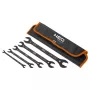 NEO TOOLS Llaves de estrella planas superfinas, 4 en 1, 6-27 mm (20 tamaños), set de 5