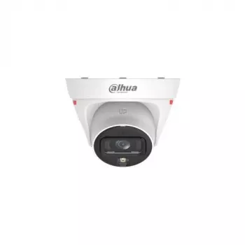 Dahua IPC-HDW1439T1-A-LED-0280B-PRO cámara de red turret 4MP Full-Colour Warm LED con micrófono integrado, distancia focal fija 2,8mm, IP67, PoE