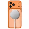 TECH-PROTECT MagPeak funda transparente MagSafe para iPhone 17 Pro / 18 Pro - Cosmic Orange
