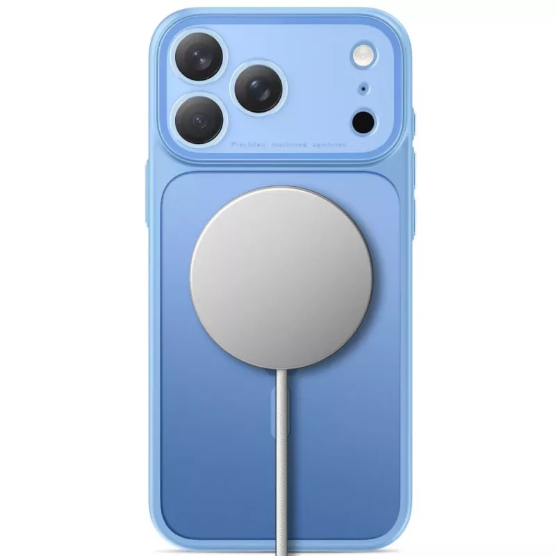 TECH-PROTECT MagPrime funda MagSafe para iPhone 17 Pro / 18 Pro azul claro mate