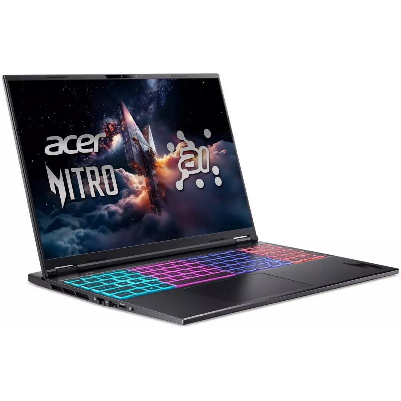 Acer Nitro 16S AI portátil gaming 16 inch QHD 165Hz Ryzen AI 9 365 32GB RAM 1.5TB SSD RTX 5070Ti Windows 11 Pro