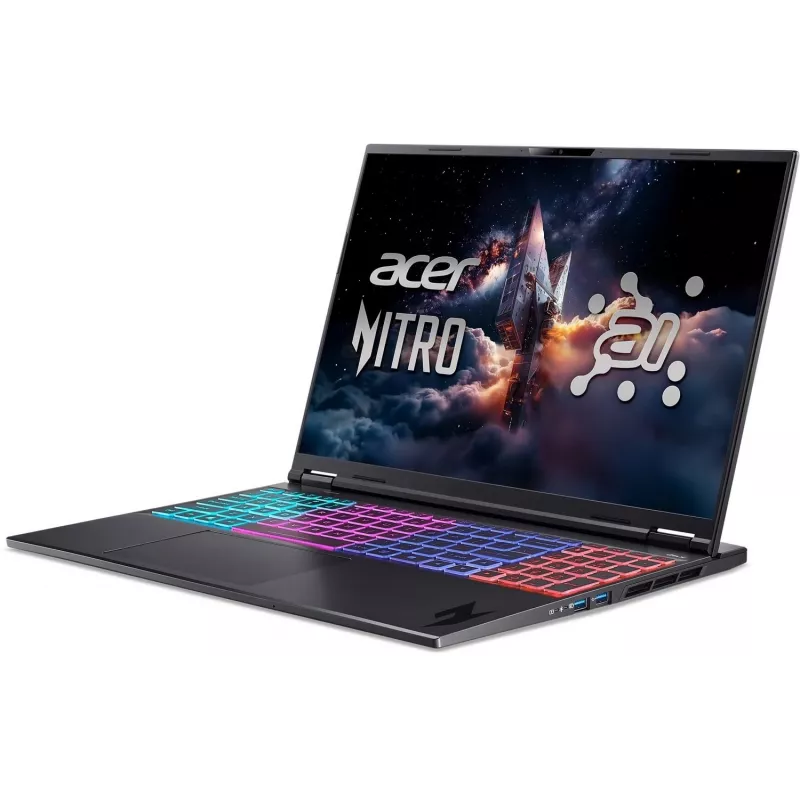 Acer Nitro 16S AI portátil gaming 16 inch QHD 165Hz Ryzen AI 9 365 32GB RAM 1.5TB SSD RTX 5070Ti Windows 11 Pro