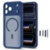 TECH-PROTECT MagPeak funda MagSafe para iPhone 17 Pro / 18 Pro - azul intenso mate