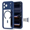 TECH-PROTECT MagPeak funda transparente MagSafe para iPhone 17 Pro Max / 18 Pro Max – azul intenso