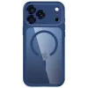 TECH-PROTECT MagPeak funda transparente MagSafe para iPhone 17 Pro Max / 18 Pro Max – azul intenso