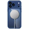 TECH-PROTECT MagPeak funda transparente MagSafe para iPhone 17 Pro Max / 18 Pro Max – azul intenso