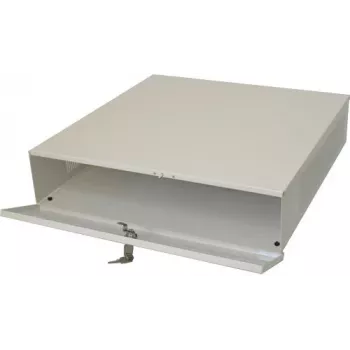 Pulsar AWO471 carcasa de acero para DVR/NVR con cerradura, negra