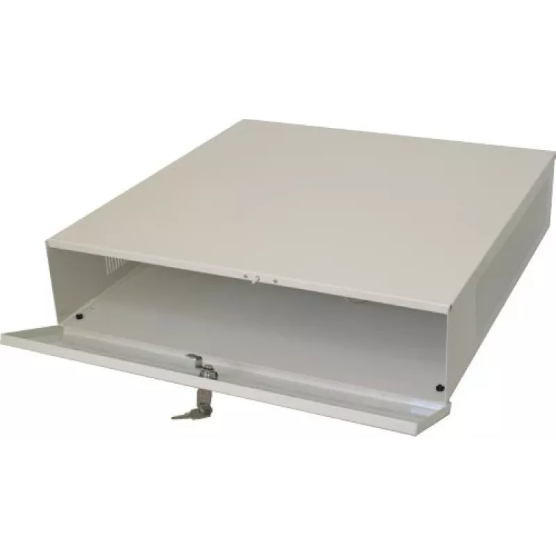 Pulsar AWO471 carcasa de acero para DVR/NVR con cerradura, negra
