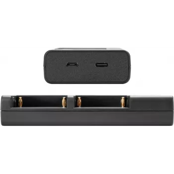 Newell DL-USB-C cargador doble para baterías NP-F550/770/970 (NL2120)
