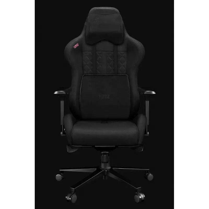 Yumisu Y-2050-GB-M Silla gaming de tela negra