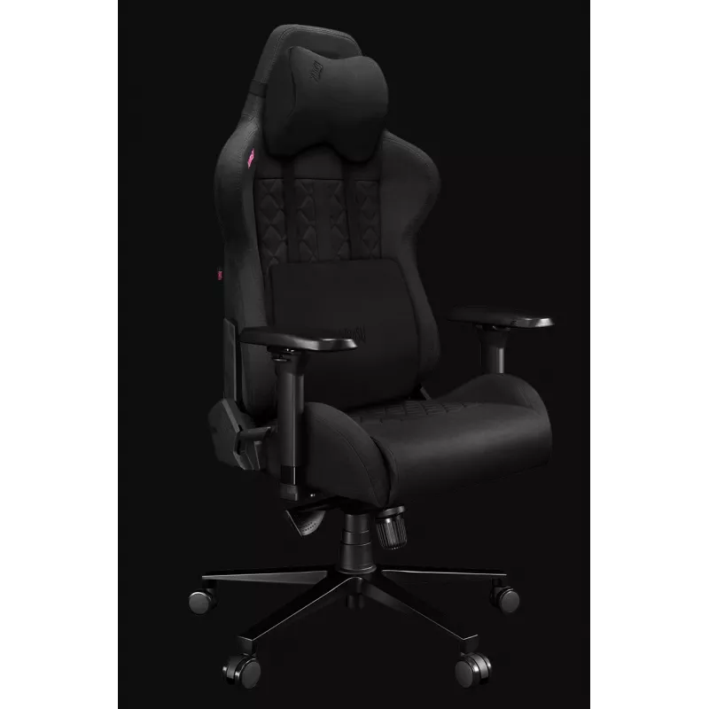 Yumisu Y-2050-GB-M Silla gaming de tela negra