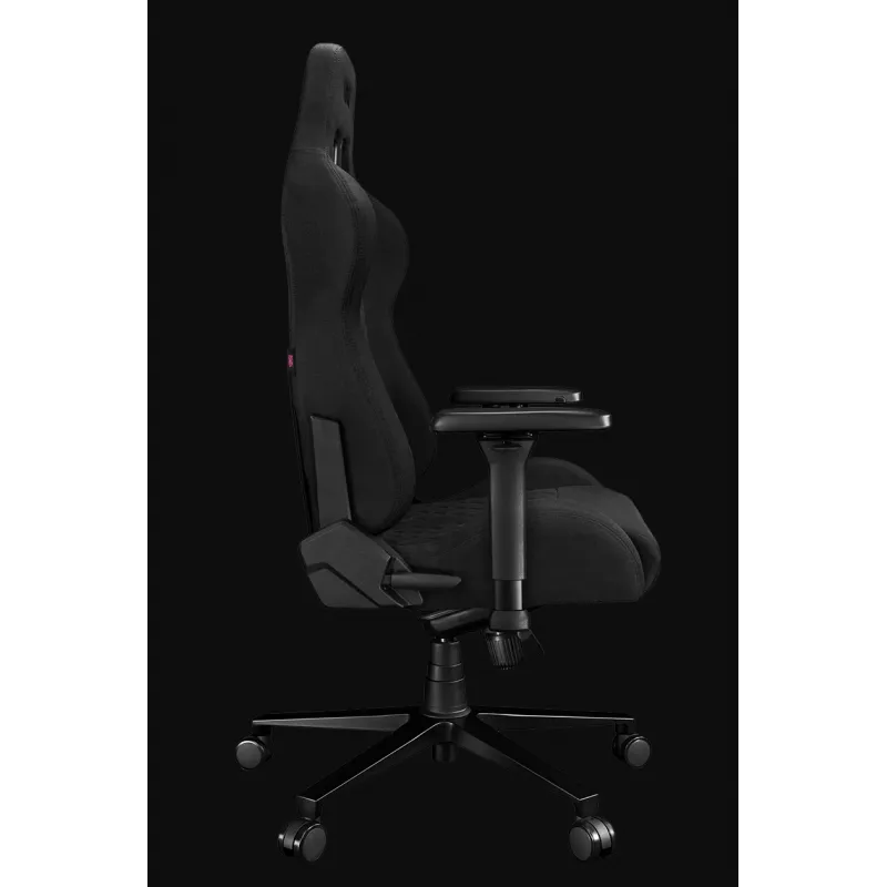 Yumisu Y-2050-GB-M Silla gaming de tela negra