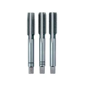 Juego de machos de roscar manuales métricos de rosca gruesa M14, 3 piezas, HSS, EL-CUT, DIN 352, 6H