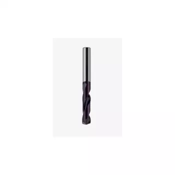 Broca helicoidal de metal duro integral 6,8 mm, 3xD, DIN 6535 HA, h7, ángulo de punta 140°