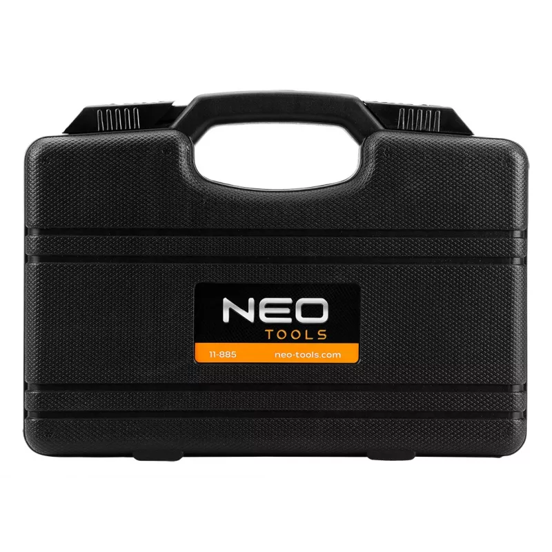 Cortador de limpieza de asiento de inyectores NEO TOOLS 11-885 - set de 17 piezas
