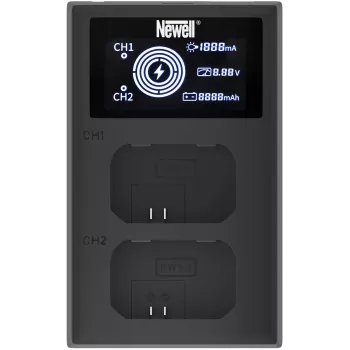 Newell FDL-USB-C cargador doble para baterías Sony NP-FW50 (NL2545)