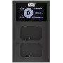 Newell FDL-USB-C cargador doble para baterías Sony NP-FW50 (NL2545)