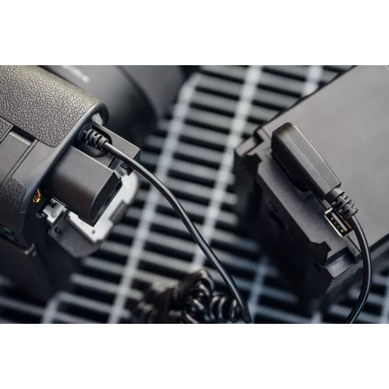 Fuente de alimentación con batería ficticia Newell D-Tap a NP-W126 para Fujifilm