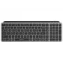 TRACER STONE RF 2.4G+BT Teclado inalámbrico, QWERTY US International, negro