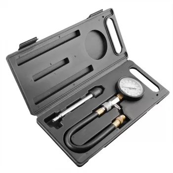 NEO TOOLS Manómetro de compresión con set de adaptadores