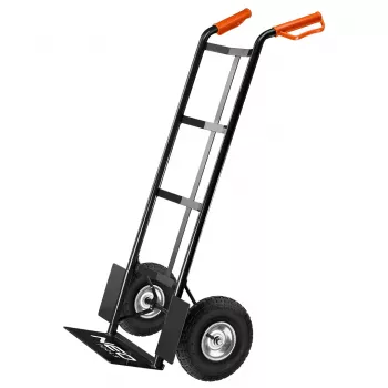 NEO TOOLS Carro de transporte 84-401, Miller, 200 kg de capacidad, estructura de acero, ruedas de goma maciza