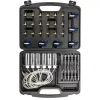 NEO TOOLS TOP-11-263 Set comprobador de fugas de inyectores Common Rail para motores diésel, set de diagnóstico de 6 cilindros con adaptadores y maletín