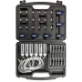NEO TOOLS TOP-11-263 Set comprobador de fugas de inyectores Common Rail para motores diésel, set de diagnóstico de 6 cilindros con adaptadores y maletín