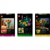 LEGO Botanicals Ramo de flores de verano Bundle – set de construcción botánico de 756 piezas para adultos