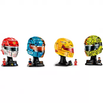 LEGO F1 Cascos Bundle