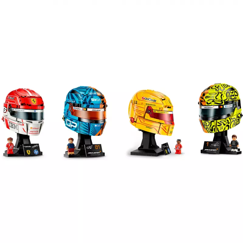 LEGO F1 Pack de cascos