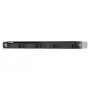 QNAP TS-432XeU-4G NAS rackmount de 4 bahías, AnnapurnaLabs AL314 quad-core 1,7 GHz, 4 GB DDR4, 1x 10GbE SFP+, 2x 2,5GbE RJ-45, 1U
