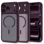 Tech-Protect MagPeak Funda MagSafe para iPhone 17 Pro Max / 18 Pro Max - Mate rojo cereza oscuro