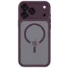 Tech-Protect MagPeak Funda MagSafe para iPhone 17 Pro Max / 18 Pro Max - Mate rojo cereza oscuro
