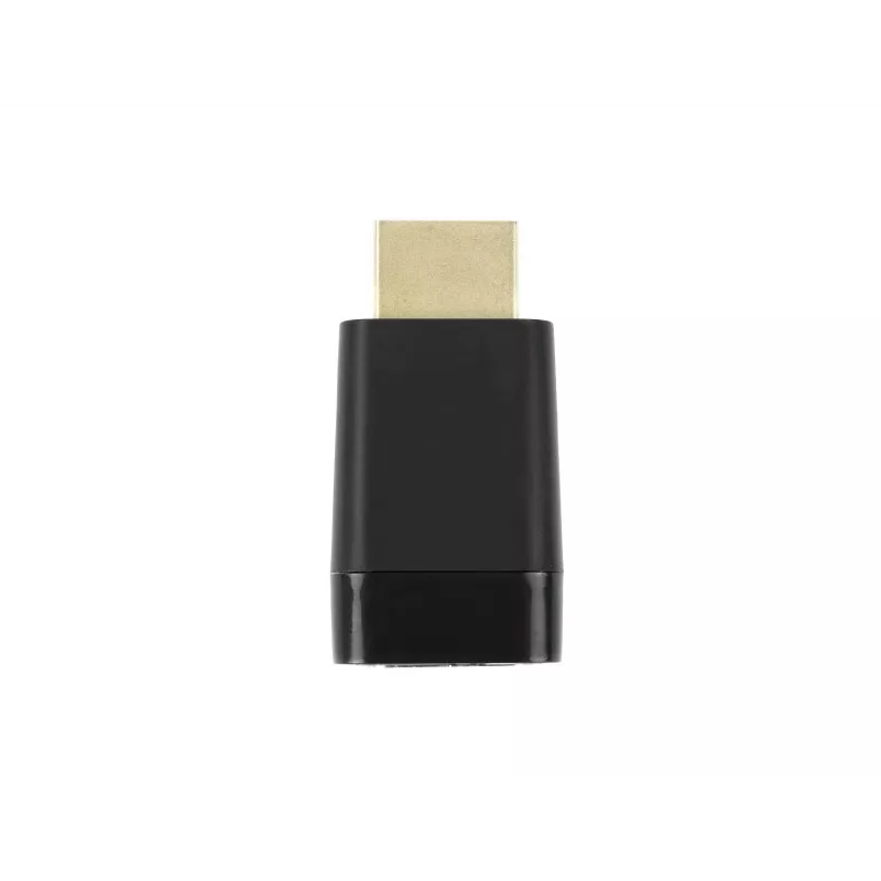 Accura Adaptador HDMI a VGA con audio, conector macho a conector hembra, 1080p, negro