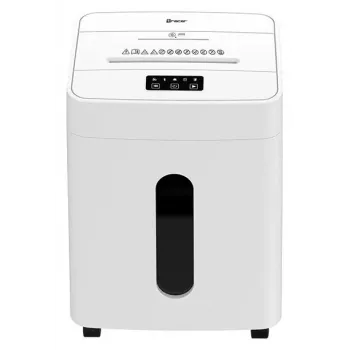 Tracer SilentBlade Destructora de papel de corte en partículas blanca, 10 hojas, P-4, 21 L
