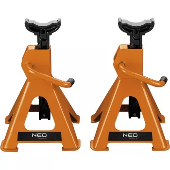NEO TOOLS soporte para gato de 3 toneladas, altura 295-415 mm, par