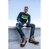NEO TOOLS pantalón de trabajo DENIM 5 bolsillos, talla M, azul, corte regular, costuras reforzadas, EN ISO 13688
