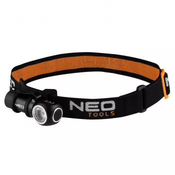 NEO TOOLS linterna frontal recargable 600 lm USB carga magnética LED CREE XPG3