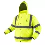 NEO TOOLS 81-712-M chaqueta bomber de trabajo de alta visibilidad, ligeramente aislada, amarillo fluorescente, talla M