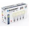 Blaupunkt bombilla LED E27 A60 9W, 900 lm, 2700 K, 4 unidades (BLAUPUNKT-E27-9W-WW-4)