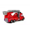 LEAN TOYS camión de bomberos con escalera R/C mando a distancia escala 1:14 2,4 GHz cañón de agua luces sonidos