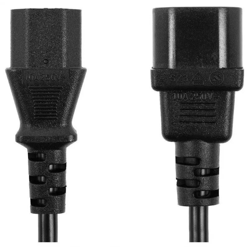 Accura cable de alimentación C13 a C14 VDE 3,0 m negro