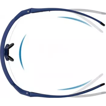 ROCKBROS 10174 gafas de ciclismo UV400 - azul