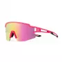ROCKBROS gafas de ciclismo polarizadas para niños con protección UV400, rosa
