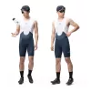 ROCKBROS YDDK009 maillot de ciclismo de hombre con badana de gel 3D, azul oscuro, talla XL