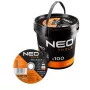 NEO TOOLS discos de corte 41A 60 S BF - 125x1,0x22,23 mm ACERO/INOX, 100 unidades en cubo