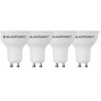 Blaupunkt bombilla LED GU10 5W, 500 lm, 2700 K, 4 unidades (BLAUPUNKT-GU10-5W-WW-4)
